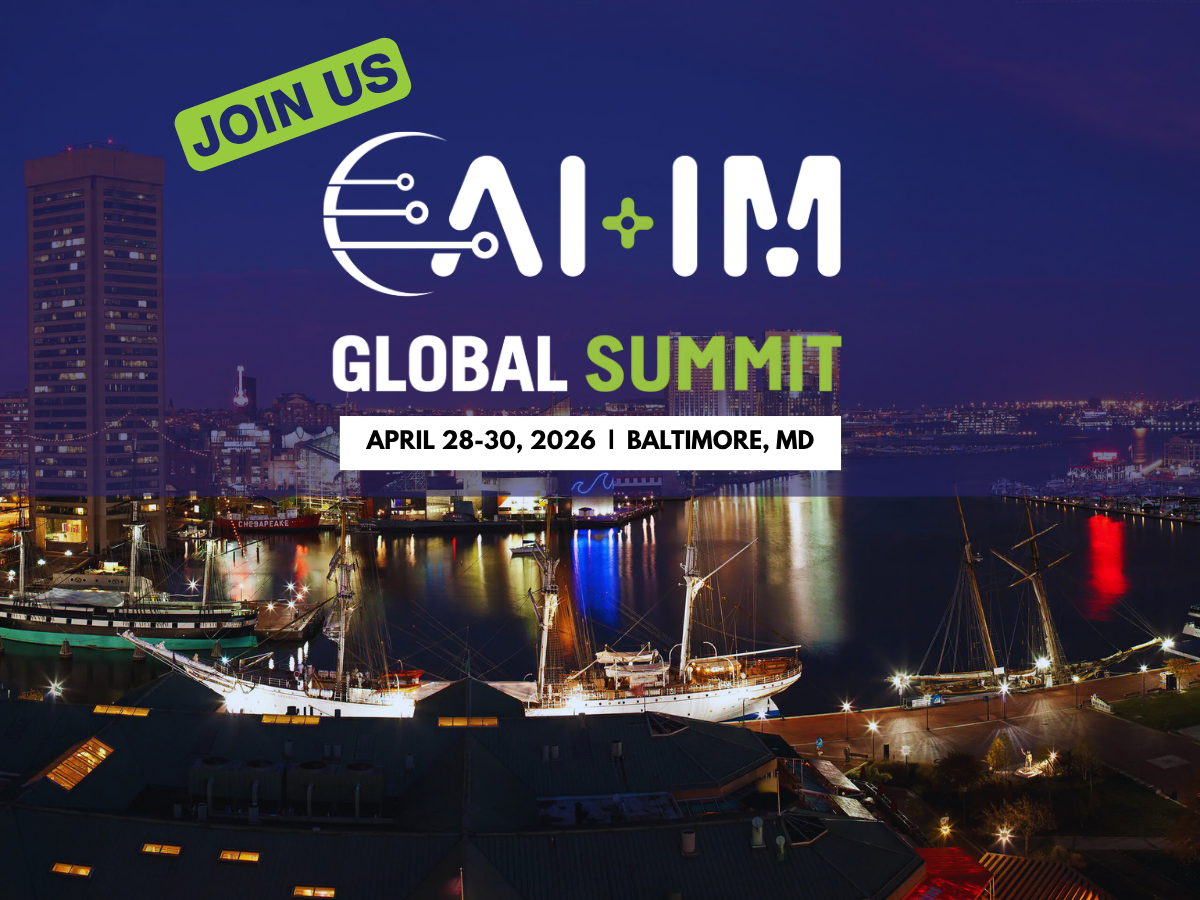 Join us for the AI+IM Global Summit 2026.