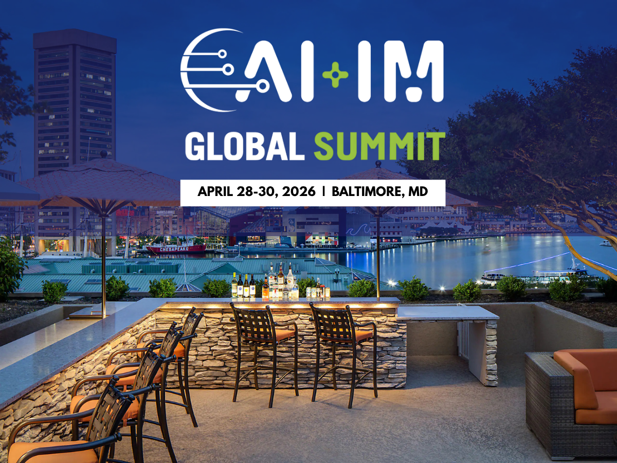 Join us for the AI+IM Global Summit 2026.