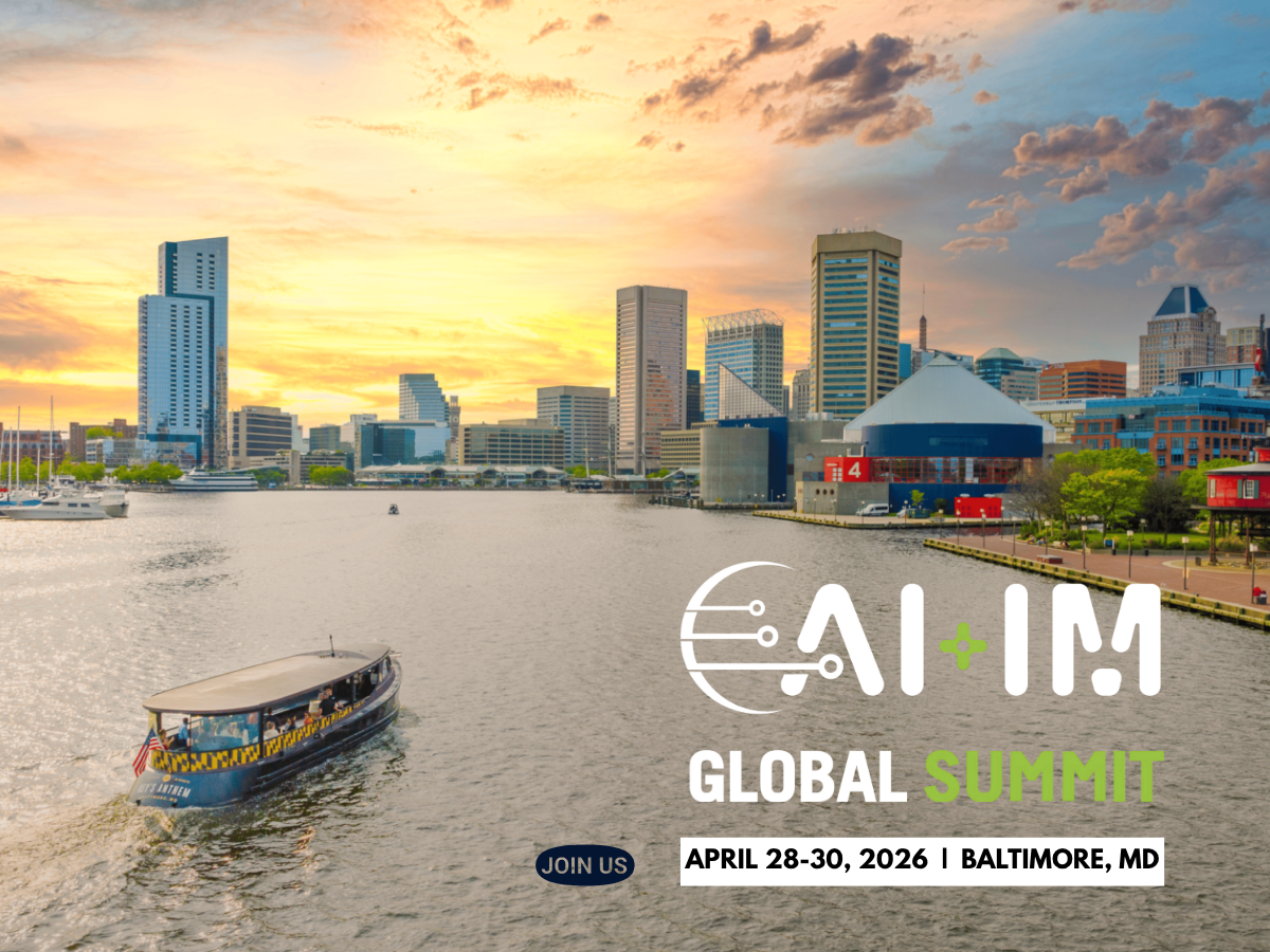 Join us for the AI+IM Global Summit 2026.