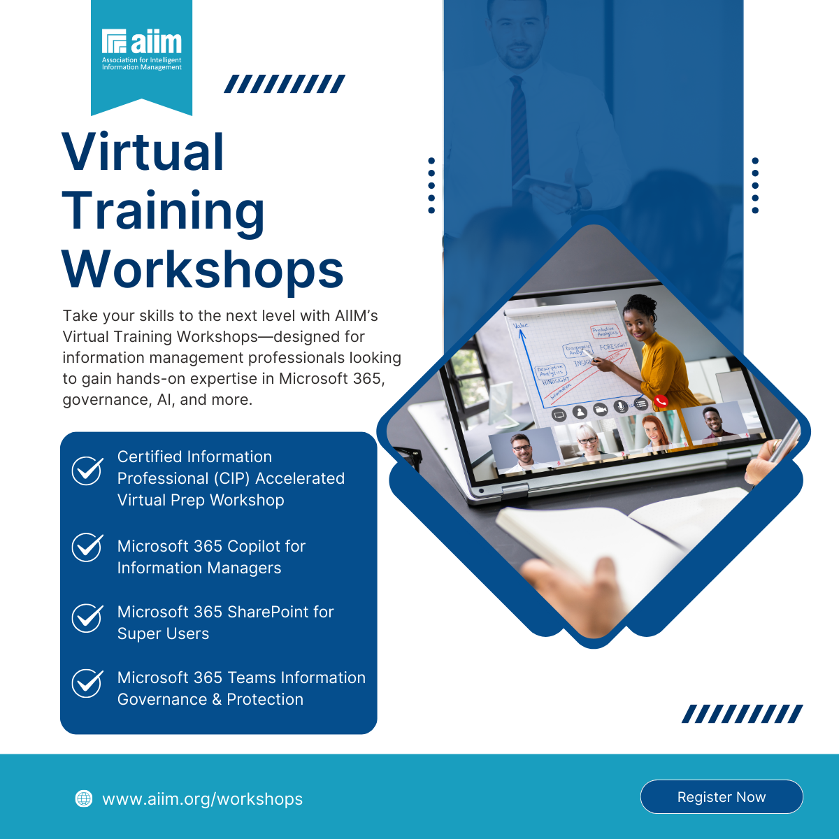 Virtual Training Workshops (LinkedIn Post)